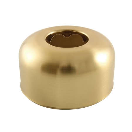 KINGSTON BRASS PFLBELL1147 1-1/4-Inch Bell Flange, Brushed Brass PFLBELL1147